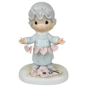 1983 Precious Moments Figurine You Have Touched So Many Hearts Valentine Day